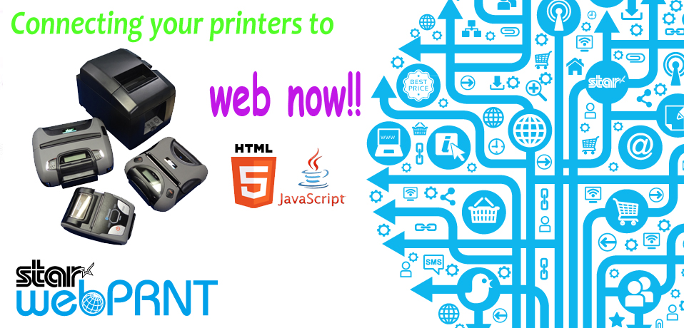 STAR WebPRNT - Support the front-end development of system that enable direct printing from web applications