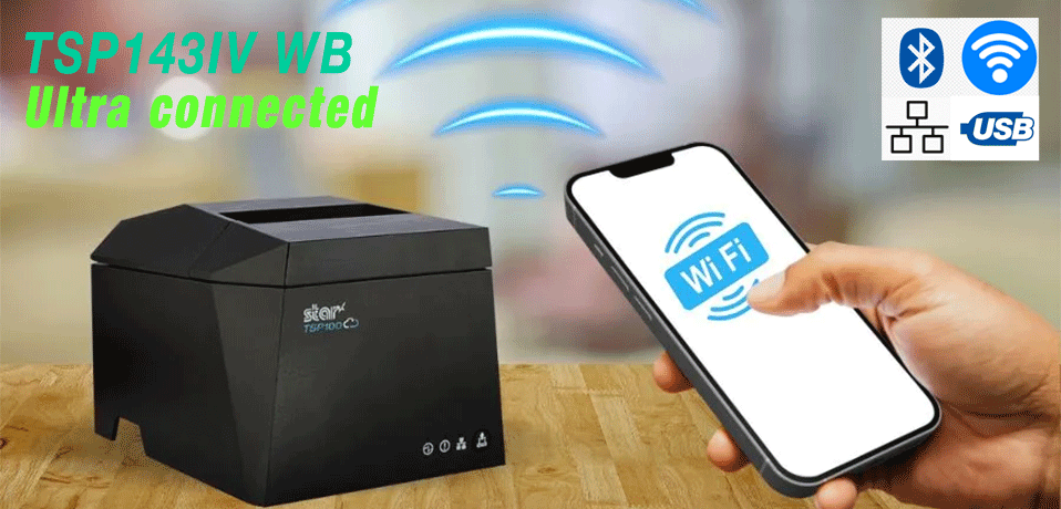 STAR TSP143IV WB Wifi Printer